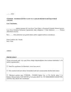 TESMER Eğitim Yayın ve Yazılım Hizmetleri İşletmesi