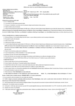 Yunus Emre İlkokulu Kantin İhale İlanı