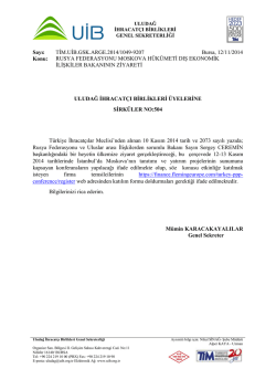 Sirk&uuml;ler No:504 RUSYA FEDERASYONU MOSKOVA H&Uuml;K&Uuml;METİ