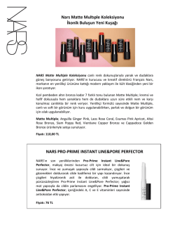 Nars Matte Multıple Koleksiyonu İkonik Buluşun