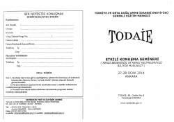 Etkili Konuşma Semineri 27
