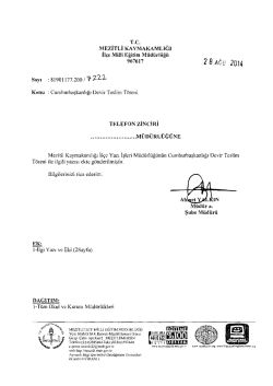 28ACU 2014 - mersin - mezitli ilçe millî eğitim müdürlüğü