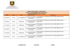 ALKEV &Ouml;zel İlkokulu / Ortaokulu 2014