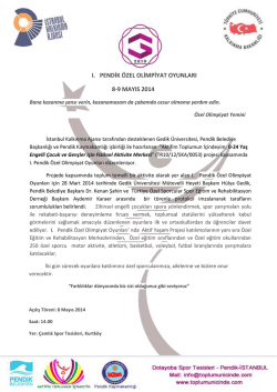 Basın B&uuml;lteni ve Program