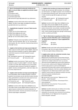 modern mantık vize &ccedil;&ouml;z&uuml;mleri (sos ikinci &ouml;.)