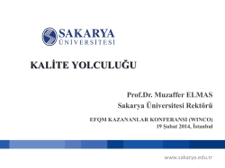 sakarya &uuml;niversitesi bilgi sistemi