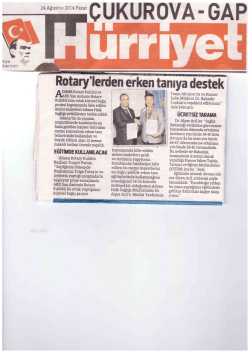 kiye klerindir A DANA Rotary Kul&uuml;b&uuml; ve D San Antonio Rotary