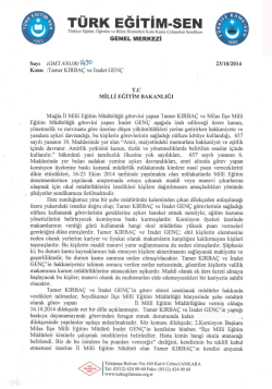 TÜRK EĞİTİM-san - Türk Eğitim-Sen