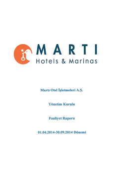 -MARTI - Martı Otel İşletmeleri