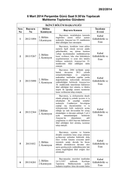 6 Mart 2014 g&uuml;ndemi