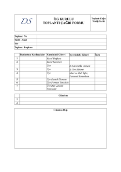 ISG Kurulu T&Ccedil;F