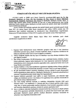 T.B.M.İlll. cuıvıı-ıuRlvET HALK PARTIsı