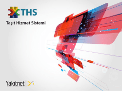 Taşıt Hizmet Sistemi