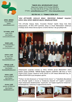 0312 418 28 46-47 Faks: 0312 418 28 43 E-Posta