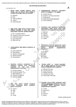 2014 Ara Sınav İNDİR - Uzman Kariyer Yayınları