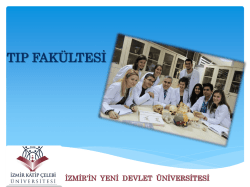 Neden İK&Ccedil;&Uuml; Tıp? - Tıp Fak&uuml;ltesi - İzmir Katip &Ccedil;elebi &Uuml;niversitesi