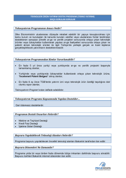 Sık&ccedil;a Sorulan Sorular