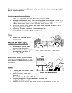 Kitap, film tavsiyeleri