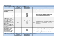 Bilişim Sekt&ouml;r&uuml; 2014 Yılı Eylem Planları