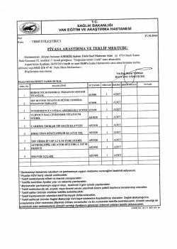 Tc w _sAĞLıK BAKANLıĞı _ vAN EGITIM vE ARAŞTIRMA HAsTANEsı