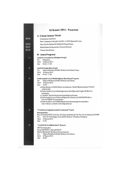 10 Kasım 2014