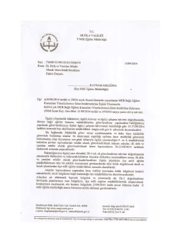 İlk Defa ve Yeniden M&uuml;d&uuml;r Olarak G&ouml;revlendirileceklere İlişkin