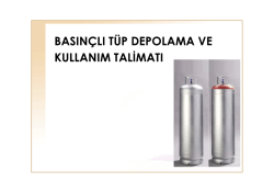 basın&ccedil;lı t&uuml;p depolama ve kullanım talimatı