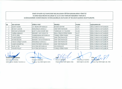 iliMiz DiYADiN u&ccedil;s DAHiliNDE BOŞ BULUNAN EGiTiM