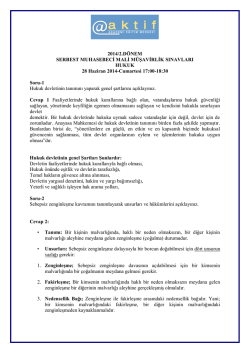 Hukuk - Aktif Akademi Eğitim Merkezi