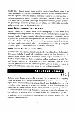 Bankalar Hesabı - (İnş. M&uuml;h. Mustafa ATMACA)