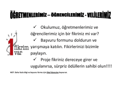 Bir Fikrim Var