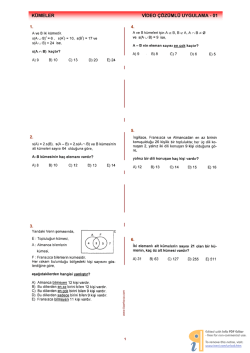 kـmeler vi̇deo اضzـmlـ uygulama - 01 - MB