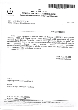 ıııııııııııııııııııııııııı - TC Şanlıurfa Kamu Hastaneler Birliği Genel