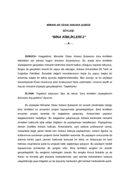 Bant &ccedil;&ouml;z&uuml;m&uuml;n&uuml;n tamamı - Mimarlar Odası Ankara Şubesi
