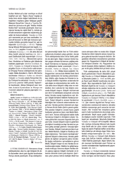 516 VARAKA ve G&Uuml;LŞAH da işlenmediği halde İran ve T&uuml;rk edebi