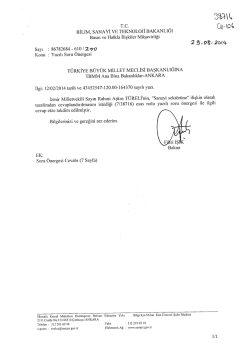 S&uuml;resi Ge&ccedil;tikten Sonra Gelen Cevap