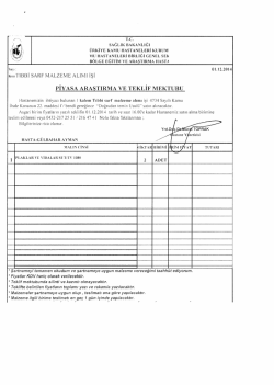 TC. sAĞLIK BAKANLIĞI ÜRKİYE KAMU HASTANELERİ KURUM