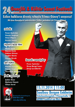 el ilanı - Yeni Demokratik Gen&ccedil;lik