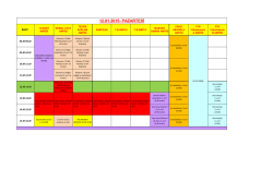 12.01.2015- PAZARTESİ - İstanbul Tıp Fakültesi
