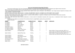 18.04.2014 Zaman Gazetesi İlanı - Kocaeli &Uuml;niversitesi Tıp Fak&uuml;ltesi