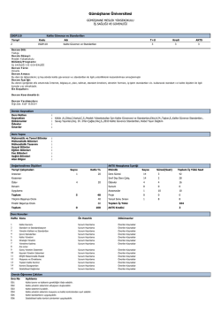 ISGP110 - G&uuml;m&uuml;şhane Meslek Y&uuml;ksekokulu
