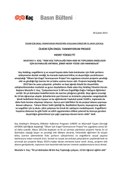 6.2.2014 - &Uuml;lkem İ&ccedil;in