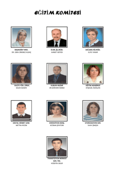EĞİTİM KOMİTESİ