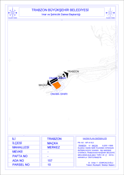 TRABZON B&Uuml;Y&Uuml;KŞEHİR BELEDİYESİ \&Aring;\/