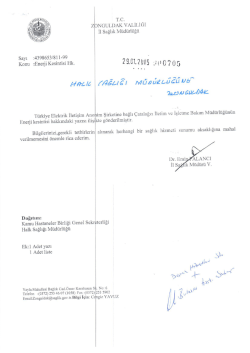 İlimizde ger&ccedil;ekleşecek olan elektrik kesintisi hakkında yazı i&ccedil;in