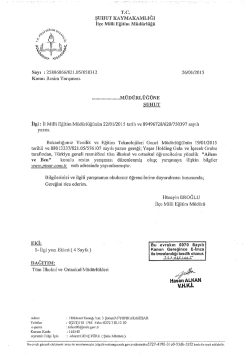 M&uuml;d&uuml;rl&uuml;ğ&uuml;m&uuml;z&uuml;n konuyla ilgili yazısı i&ccedil;in tıklayınız.