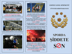 sPoR ALANLARIARJA RAETEN J YARALAMA sUCU IşLE KİŞTL