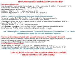 emin misiniz? - Jale Ev Yemekleri