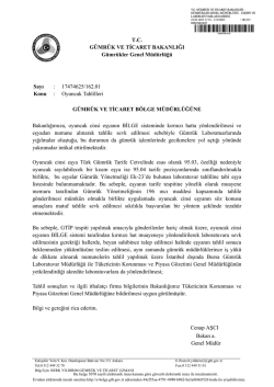 Oyuncak Tahlilleri