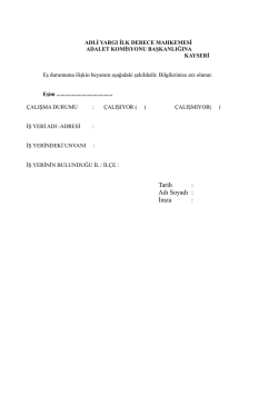 eş durumu beyanı
